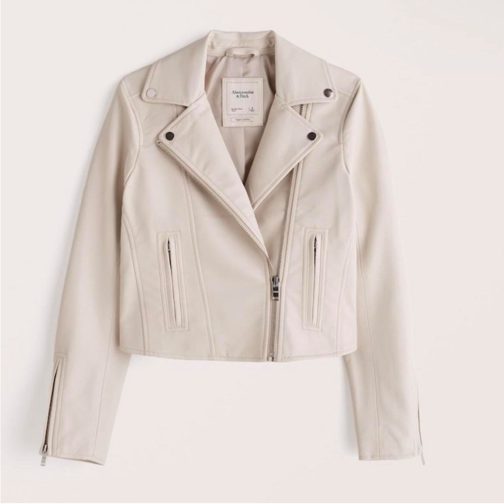 Abercrombie Vegan Leather jacket